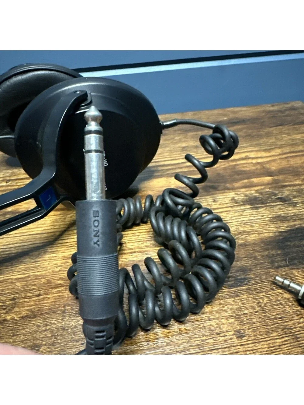Vintage 70's SONY DR-S3 Dynamic Stereo Over-Ear Headphones TESTED with 3.5 mm